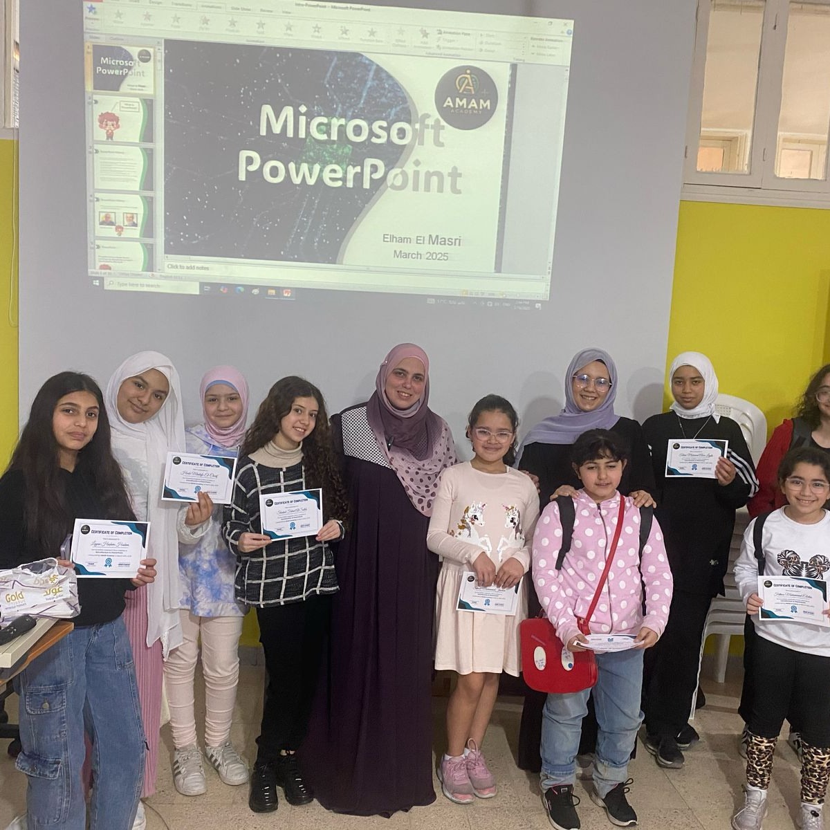 تنمية مهارات الأطفال من خلال دورة PowerPoint for Kids